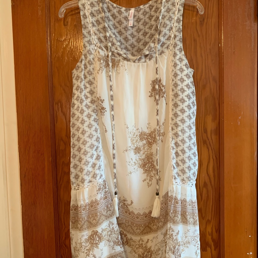 Boho tank dress